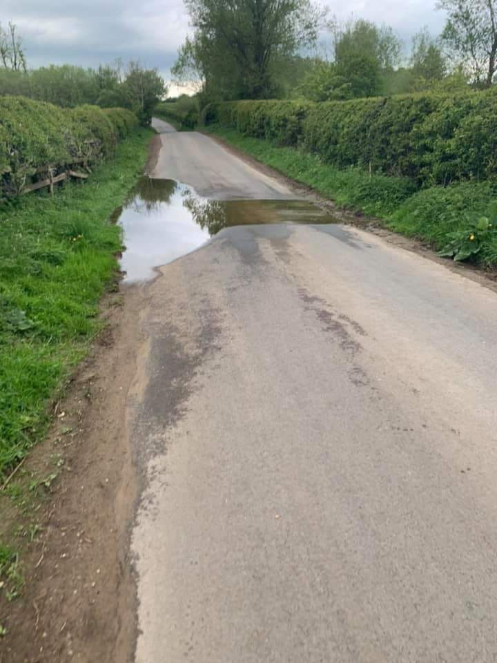 Westerns Lane, Northwest of Markington